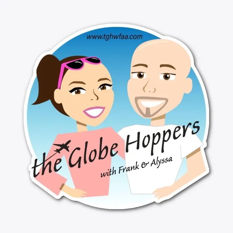 The Globe Hoppers Die Cast Sticker